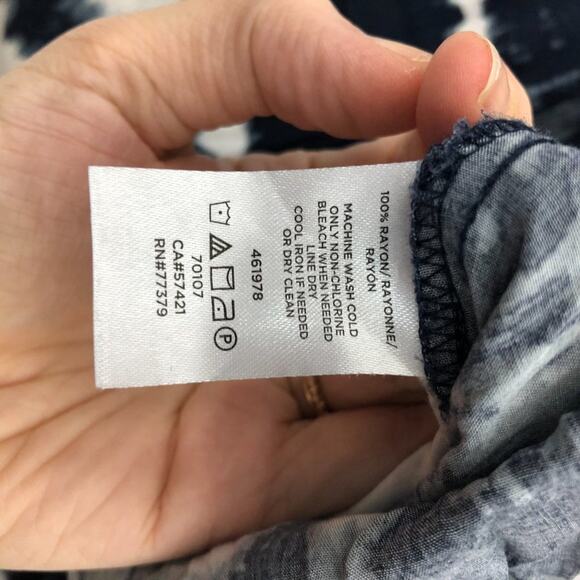 LOFT Tie Dye Suspended Neck Halter Romper Playsuit 6 - Picture 7 of 10